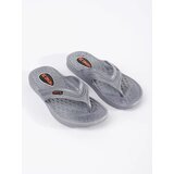Shelvt Men's pool flip-flops gray | Shoptok.si