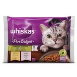 Whiskas kesice Pure delight izbor mesa 4x85gr | ePonuda.com