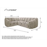 Miuform Siva kutna garnitura (s lijevim kutom/u obliku slova L) Shell – | shoptok.hr