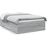 Furnova Posteljni okvir siva sonoma 120x200 cm inženirski les, (21935571) | Shoptok.si