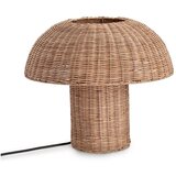 BIZZOTTO LED namizna svetilka iz ratana v naravni barvi s senčilom iz ratana (višina 40 cm) Irele – Cene