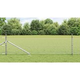  Heksagonalna ograda s stubom 25 x 0,8 m Pocinčani čelik Srebrna | shoptok.hr