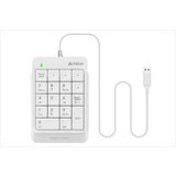 A4Tech tastatura sa numeričkom padom fk13p, bela | ePonuda.com
