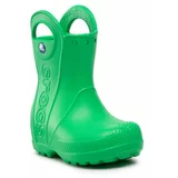 Crocs Gumijasti škornji Handle It Rain Boot Kids 12803 Zelena