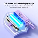 Oxpower power bank prenosiva baterija privezak 5000mAh type c bela | Eponuda.com