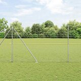 vidaXL ograja polja 1.6x25 m galvanizirano jeklo | Shoptok.si