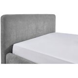 Meise Möbel Siva oblazinjena zakonska postelja z letvenim dnom 120x200 cm Mattis – | Shoptok.si