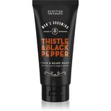 Scottish Fine Soaps Thistle & Black Pepper gel za umivanje za obraz in brado 150 ml Cene