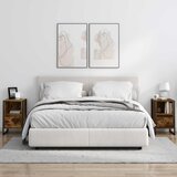  Noćni ormarić Dimni hrast 39,5 x 30 x 50 cm Konstruirano drvo | Eponuda.com