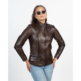 La Force Fashion Kožna jakna Cris - Braon | Eponuda.com