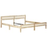  Posteljni okvir iz trdnega mangovega lesa 200 cm | Shoptok.si
