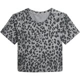 Adidas Majice s kratkimi rokavi SEASONAL ANIMAL PRINT SPORT T-SHIRT Siva Cene