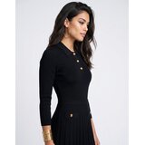 Michael Kors POLO FLARE MIDI DRESS Crna | shoptok.hr