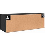 vidaXL Ormar za Zid Crni hrast 100 x 36.5 x 35 cm Konstruirano drvo | shoptok.hr