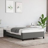 Maison Chic Posteljni okvir - Dvoposteljna postelja - Zakonska postelja brez vzmetnice temno siva 120x190 cm blago-J12994, (21760683) | Shoptok.si