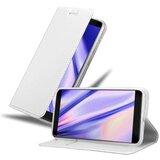 Cadorabo Ohišje, združljivo z ZTE Blade V9 v klasično srebrno - Zaščitni ovitek z magnetnim zapiranjem, stoječo funkcijo in režo za kartice, (20561768) | Shoptok.si