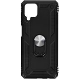 AVIZAR Trden ovitek iz dveh materialov za Samsung Galaxy A22 4G s podpornim obrocem - crn, (20629490) | Shoptok.si