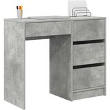  Stol Betonski sivi 90 x 37.5 x 75 cm Konstruirano drvo | shoptok.hr