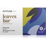 Attitude Leaves Bar Body Soap trdo milo za telo Sea Salt 113 g