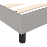  Box spring s madracem svjetlosivi 140x200 cm od tkanine | shoptok.hr