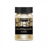  Pasta sa efektom pukotina metalik Pentart 100 ml Dark Gold Cene