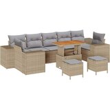  Sjedeća garnitura za vrt 10 kom. poliratan 331 x 145 x 85 cm | shoptok.hr