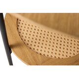 Unique Furniture Okrogla stranska mizica v hrastovem dekorju ø 50 cm Pensacola – | Shoptok.si