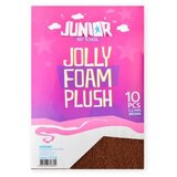 Junior jolly plush foam eva pena pliš a4 10k - odaberite nijansu braon ( 134227 ) | ePonuda.com