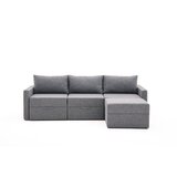 Atelier Del Sofa Ugaona sofa-krevet Saros Grey | ePonuda.com
