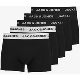 Jack & Jones Solid Oprijete boksarice 5 Piece Črna