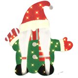 vidaXL Osvijetljeni patuljak Topla bijela 100 x 80 cm | shoptok.hr