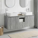  Set ormarića za kupaonicu 3 kom. Siva Sonoma 53 x 35 x 63 cm | shoptok.hr