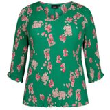 Zizzi Bluza 'CACATHRINE' zelena | Shoptok.si