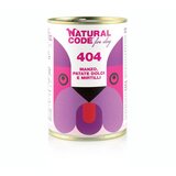 Natural Code dog konzerva za pse - Beef, Sweet Potatoes and Blueberries 400g | ePonuda.com