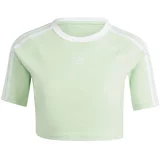 Adidas Majica svetlo zelena / bela