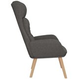 Stol za sproščanje temno sivo blago, (20698806) | Shoptok.si