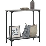  Konzolni stol siva boja hrasta 75x30 5x75 cm konstruirano drvo | shoptok.hr
