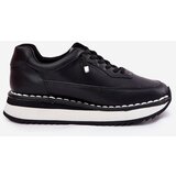 Big Star Women's Leather Sneakers On Platform | shoptok.hr