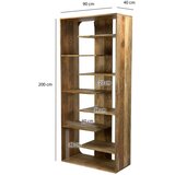 Livetastic REGAL 90/200/40 cm rjava | Shoptok.si