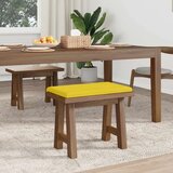  Jastučić za klupu Tkanina Svijetlo žuta Dubina 35 cm - Svjetložuta 60 x 38 x 6 5 cm | shoptok.hr