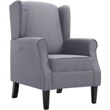 The Living Store Fotelj iz temno sivega blaga - Fotelj, (21420539) | Shoptok.si