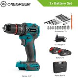 SupplySwap Električni udarni vrtalnik, 1200W moč, 480N.M navor, 2 bateriji EU vtič, (5000210121) | Shoptok.si