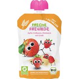 Freche Freunde Sadno-žitni pire v vrečki - jabolko, jagoda in malina z zdrobom - 100 g Cene