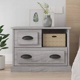  Noćni ormarić boja sivog hrasta sonome 60x39x45 cm | Eponuda.ba