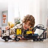 Lego 42175 Tovornjak Volvo FMX in električni bager EC230 | Shoptok.si