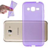 Cadorabo Case, združljiv s Samsungom v prozornem vijoličnem - zaščitnem pokrovu, narejen iz fleksibilnega silikona TPU, (20587763) Cene