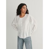 Reserved bluza iz viskoze - ebenovina | Shoptok.si