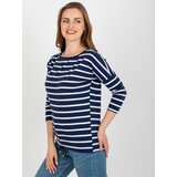 BASIC Feel Good Blouse-RV-BZ-8566.19-navy blue | shoptok.hr