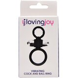 Loving Joy Vibracijski Erekcijski ObroČek N121 Black | Shoptok.si