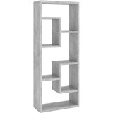  Zidna polica siva boja betona 36 x 16 x 90 cm konstruirano drvo | shoptok.hr